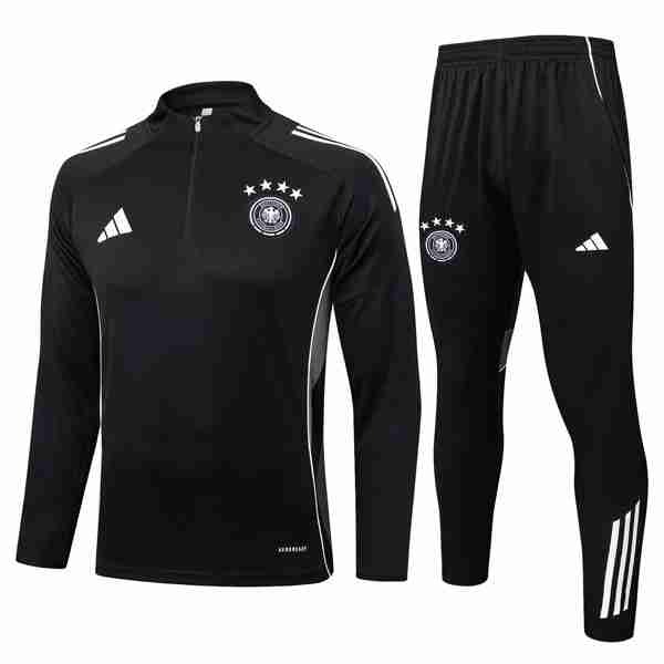 Sudadera De Training Alemania 125th 2025-2026 Negro 5 Sudadera Entrenamiento Alemania 125th 2025 2026 Negro