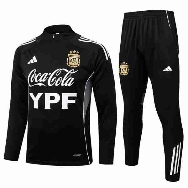 Sudadera De Training Argentina 2025-2026 Negro 5 Sudadera Entrenamiento Argentina 2025 2026 Negro