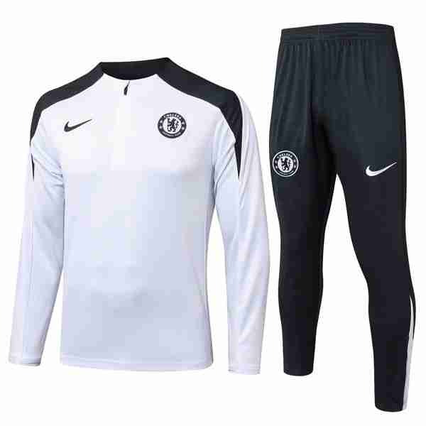 Sudadera De Training Chelsea 2025-2026 Blanco 5 Sudadera Entrenamiento Chelsea 2025 2026 Blanco