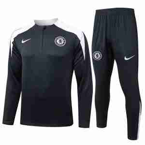 Sudadera Entrenamiento Chelsea 2025 2026 Negro