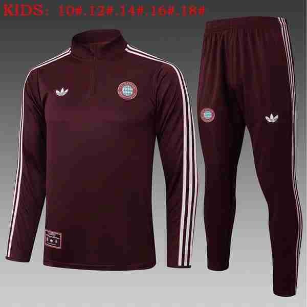 Ninos Sudadera De Training Bayern Munich 2025-2026 Rojo 6 Sudadera Entrenamiento Niños Bayern Munich 2025 26 Rojo