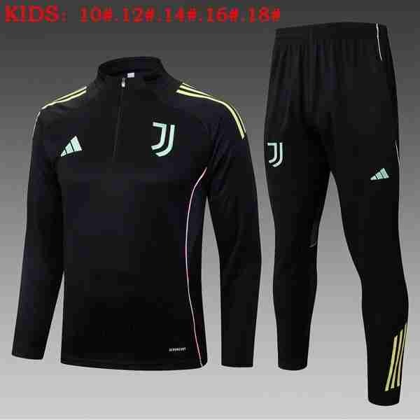 Ninos Sudadera De Training Juventus 2025-2026 Negro 5 Sudadera Entrenamiento Niños Juventus 2025 2026 Negro