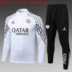 Sudadera Entrenamiento Niños Paris Saint Germain 2025 2026 Blanco