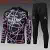 Sudadera Entrenamiento Niños Paris Saint Germain 2025 2026 Negro Rosa