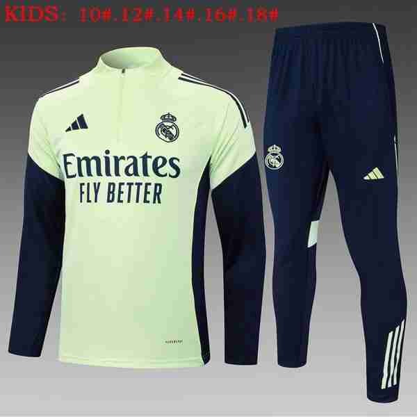 Ninos Sudadera De Training Real Madrid 2025-2026 Verde 6 Sudadera Entrenamiento Niños Real Madrid 2025 2026 Verde Negro