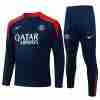 Sudadera Entrenamiento Paris Saint Germain 2025 2026 Azul Rojo