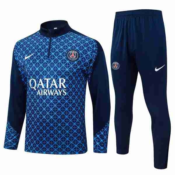 Sudadera De Training PSG 2025-2026 Azul 5 Sudadera Entrenamiento Paris Saint Germain 2025 2026 Azul