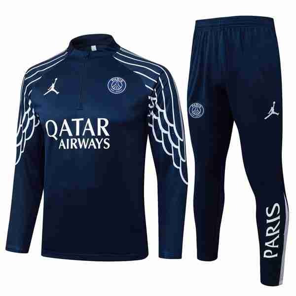 Sudadera De Training PSG 2025-2026 Azul 3 Sudadera Entrenamiento Paris Saint Germain 2025 26 Azul