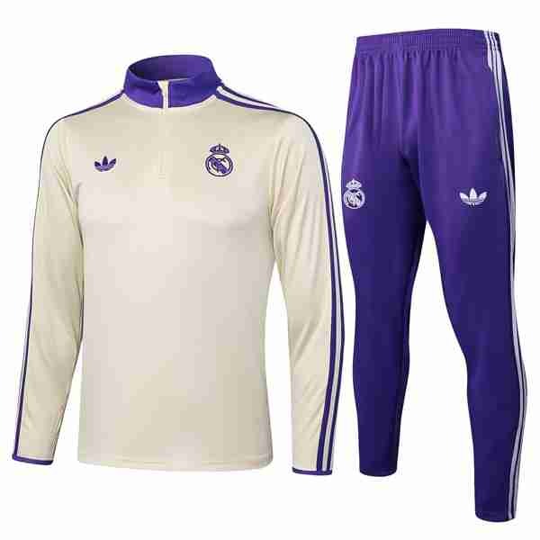 Sudadera De Training Real Madrid 2025-2026 Amarillo 6 Sudadera Entrenamiento Real Madrid 2025 2026 Claro Amarillo