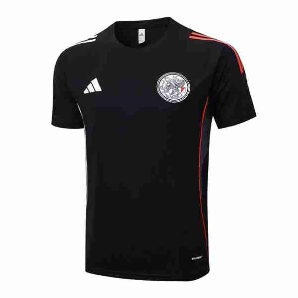 Camiseta Entrenamiento Ajax 2025-2026 Negro 3 Tailandia Equipacion Ajax De Ámsterdam Entrenamiento 2025 2026 Negro