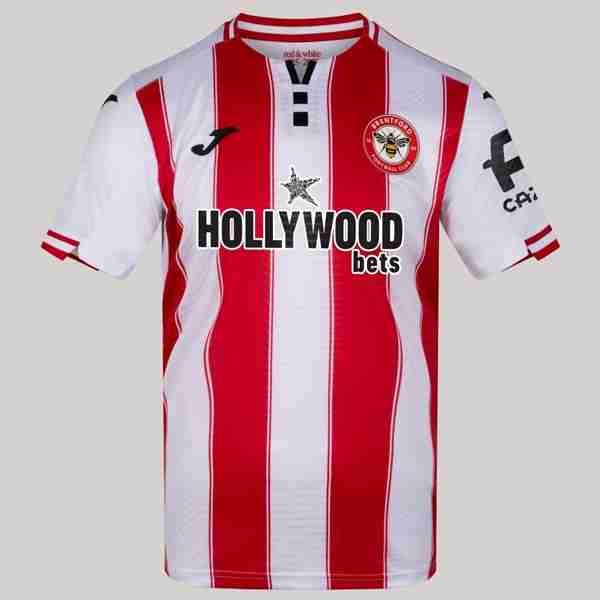 Tailandia Camiseta Brentford FC 1ª 2025-2026 Tailandia Equipacion Brentford FC Primera 2025 2026