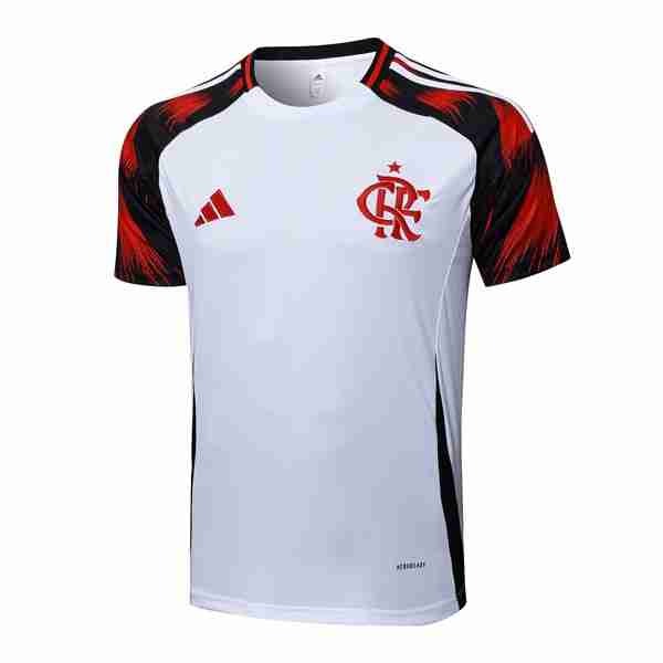 Camiseta Entrenamiento Flamengo 2025-2026 Blanco 3 Tailandia Equipacion Flamengo Entrenamiento 2025 2026 Blanco