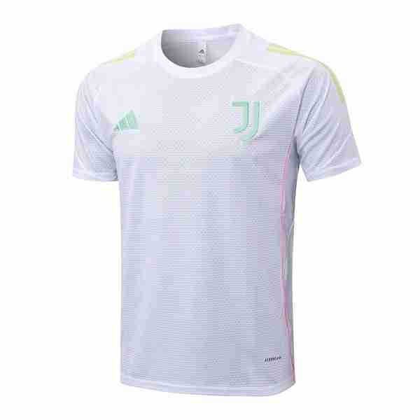 Camiseta Entrenamiento Juventus 2025-2026 Blanco 3 Tailandia Equipacion Juventus Entrenamiento 2025 2026 Blanco