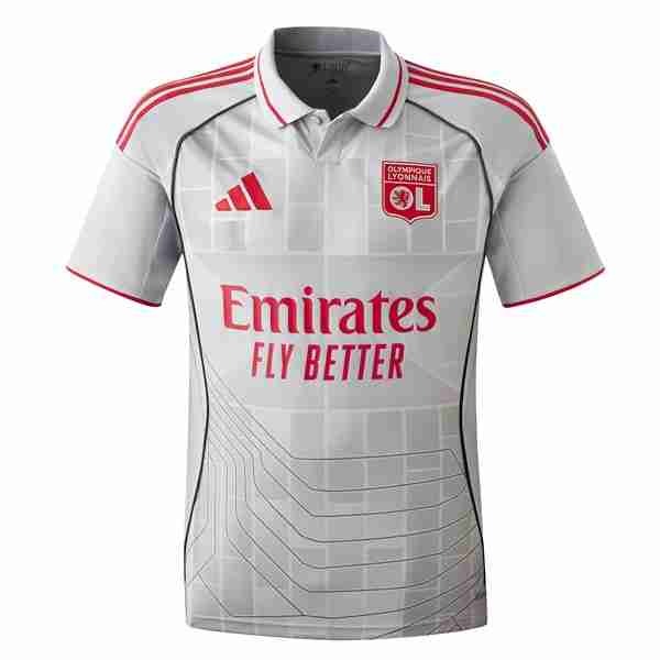 Tailandia Camiseta Lyon 3ª 2025-2026 Tailandia Equipacion Olympique Lyon Tercera 2025 2026