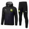 Conjunto Rompevientos Borussia Dortmund 2025 2026 Negro