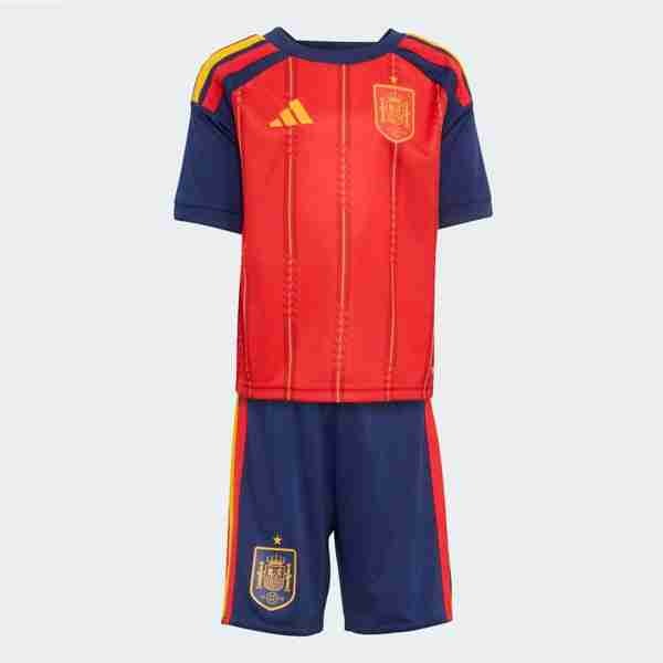 Camiseta España 1ª Niño 2026 Equipacion España Conjunto Niño Primera 2025 2026