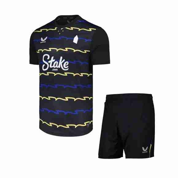 Camiseta Everton 3ª Niño 2025-2026 Equipacion Everton Conjunto Niño Tercera 2025 2026