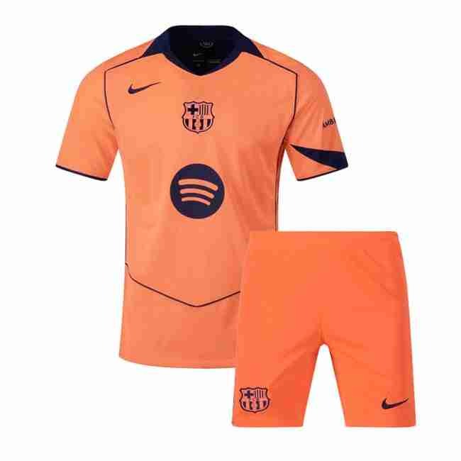 Camiseta Barcelona 3ª Niño 2025-2026 Equipacion FC Barcelona Conjunto Niño Tercera 2025 2026