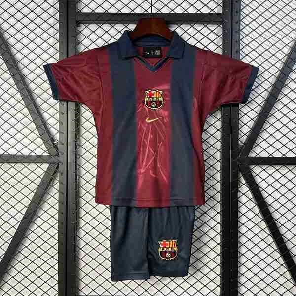 Camiseta Barcelona Special Edition Niño 2025-2026 Rojo Equipacion FC Barcelona Especial Conjunto Niño 2025 2026 Rojo