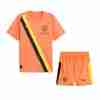 Equipacion Manchester City Conjunto Niño KidSuper 2025 2026 Naranja