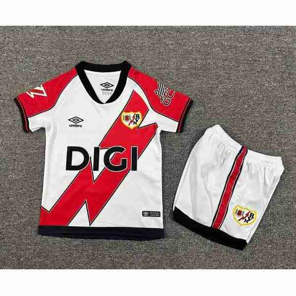 Equipacion Rayo Vallecano Conjunto Niño Primera 2025 2026 Equipacion Rayo Vallecano Conjunto Niño Primera 2025 2026