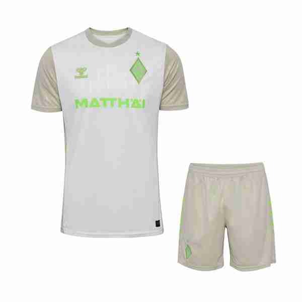 Camiseta Werder Bremen 2ª Niño 2025-2026 Equipacion Werder Bremen Conjunto Niño Segunda 2025 2026