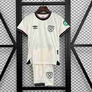 Equipacion West Ham United Conjunto Niño Segunda 2025 2026