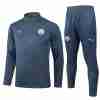 Sudadera De Entrenamiento Manchester City 2025 2026 Gris