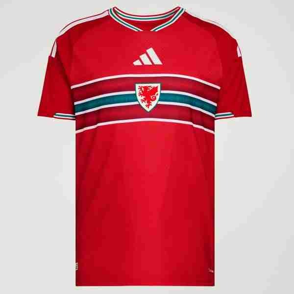 Tailandia Camiseta Gales 1ª 2026 Tailandia Equipacion Gales Primera 2025 2026