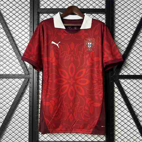 Tailandia Camiseta Portugal Training 2025 Rojo Tailandia Equipacion Portugal Entrenamiento 2025 2026 Rojo