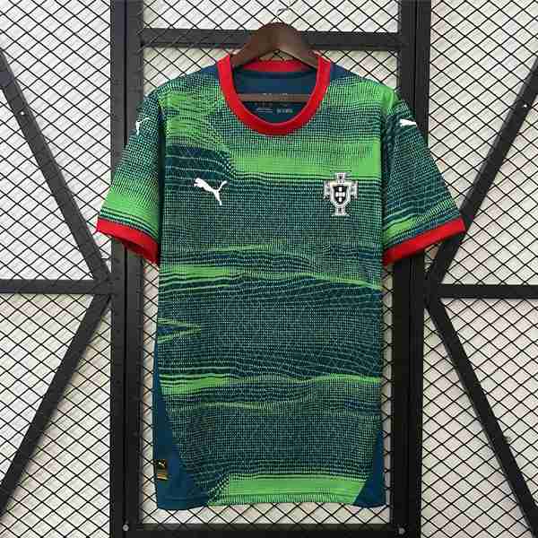 Tailandia Camiseta Portugal Training clothes 2025 Verde Tailandia Equipacion Portugal Entrenamiento 2025 2026 Verde