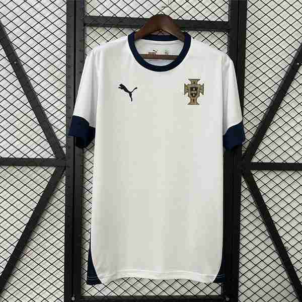 Tailandia Camiseta Portugal Pre-Match 2025 Blanco Tailandia Equipacion Portugal Pre-Match 2025 2026 Blanco
