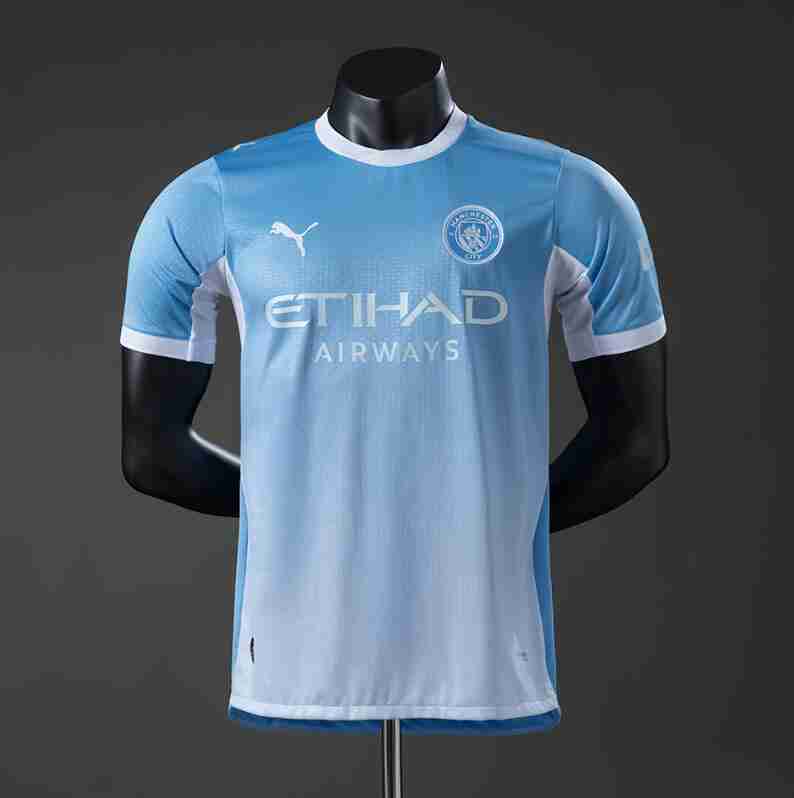 Equipacion Manchester City Jugador Versión Primera 2026 2027 Equipacion Manchester City Jugador Versión Primera 2026 2027