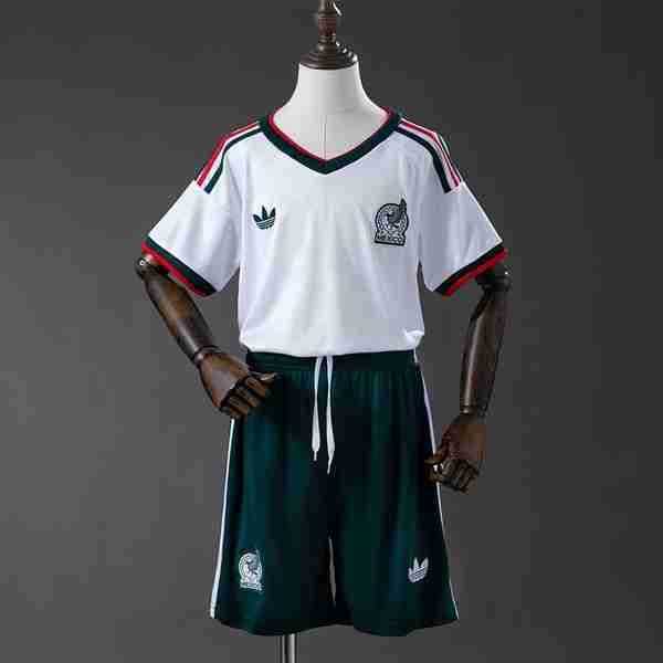 Camiseta México 2ª Niño 2026 Equipacion México Conjunto Niños Segunda 2026