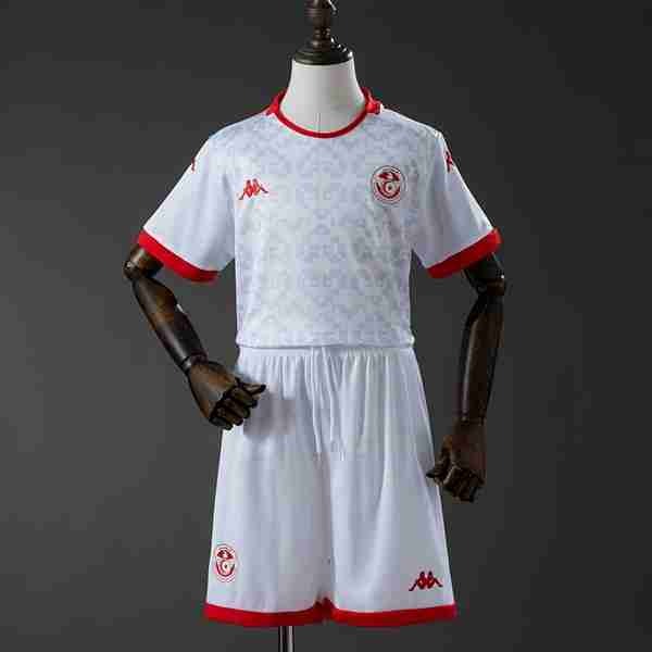 Camiseta Túnez 2ª Niño 2026 Equipacion Tunez Conjunto Niños Segunda 2026