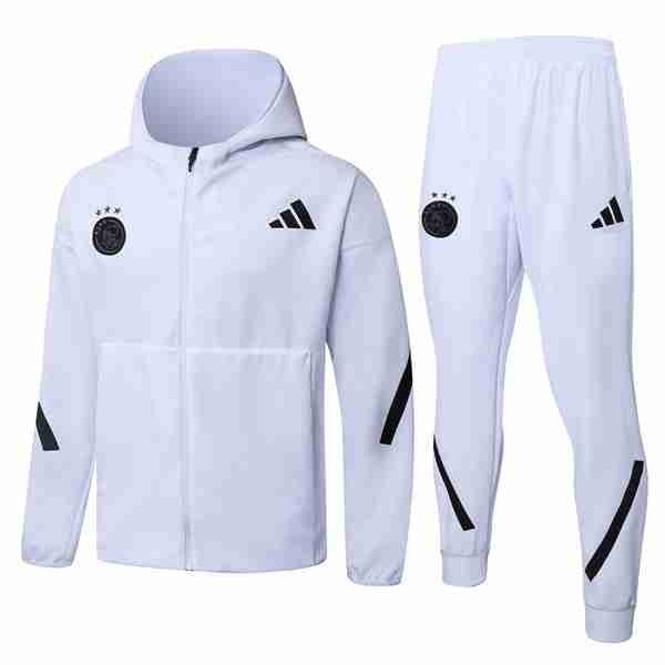 Chandal Con Capucha Ajax 2026-2027 Blanco Chandal Con Capucha Ajax De Ámsterdam 2026 2027 Blanco