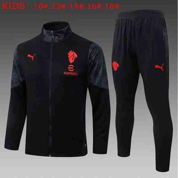 Ninos Chandal AC Milan 2026-2027 Negro 2 Chandal Niños AC Milan 2026 2027