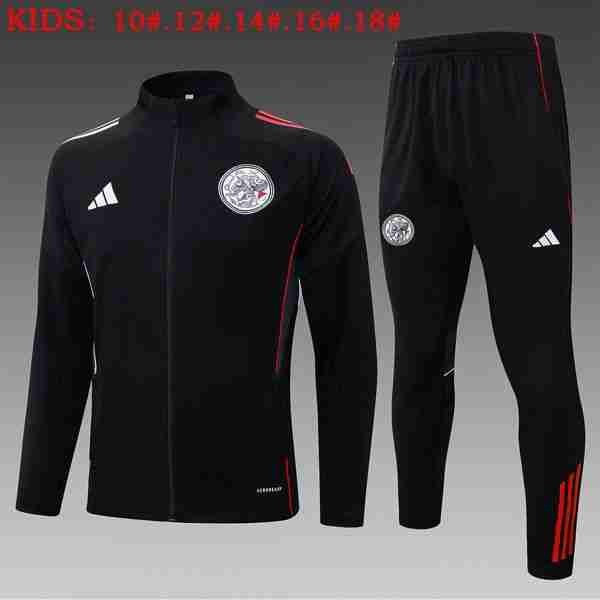 Ninos Chandal Ajax 2026-2027 Negro Chandal Niños Ajax De Ámsterdam 2026 2027 Negro