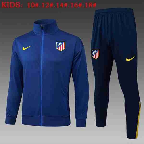 Ninos Chandal Atletico Madrid 2026-2027 Azul Chandal Niños Atlético De Madrid 2026 2027 Azul