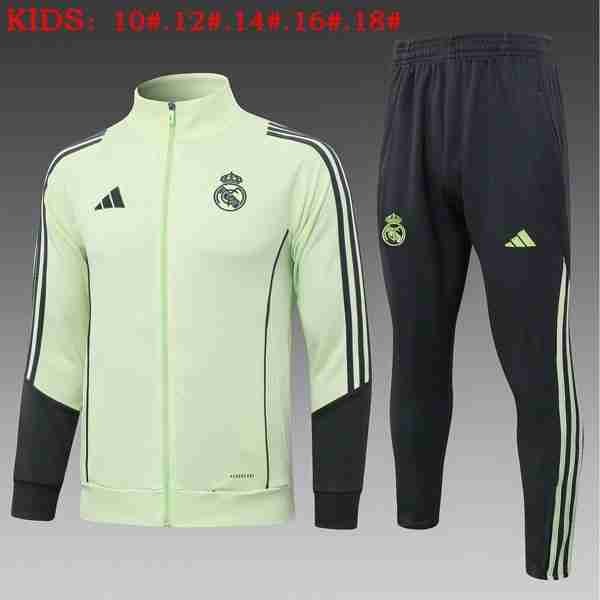 Ninos Chandal Real Madrid 2026-2027 Verde Chandal Niños Real Madrid 2026 2027 Verde