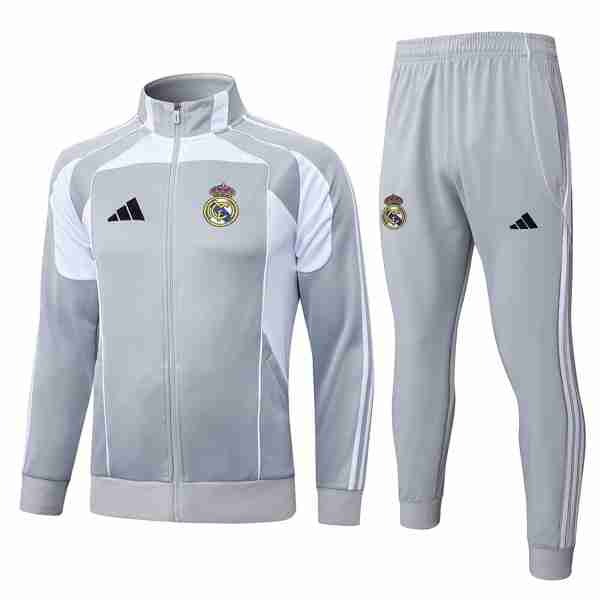 Chandal Real Madrid 2026-2027 Gris Chandal Real Madrid 2026 2027 Gris