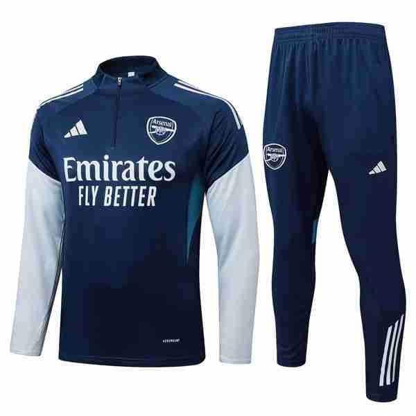 Sudadera De Training Arsenal 2026-2027 Azul Sudadera Entrenamiento Arsenal 2026 2027 Azul