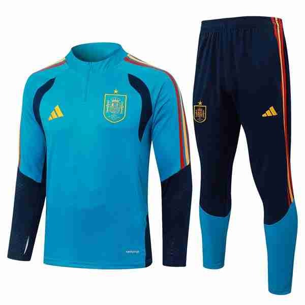 Sudadera De Training España 2026-2027 Azul 2 Sudadera Entrenamiento España 2026 2027