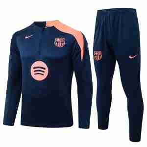 Sudadera Entrenamiento FC Barcelona 2026 2027 Azul Marino