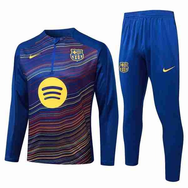 Sudadera De Training Barcelona 2026-2027 Azul Sudadera Entrenamiento FC Barcelona 2026 2027 Azul