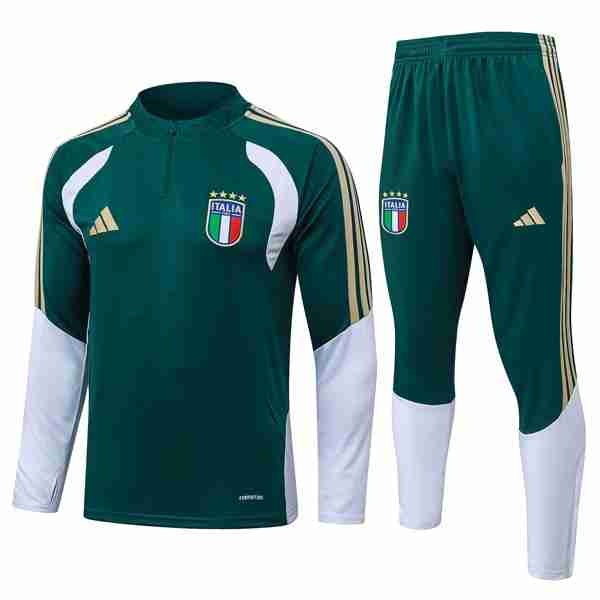 Sudadera De Training Italia 2026-2027 Verde Sudadera Entrenamiento Italia 2026 2027 Verde