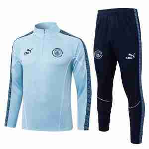 Sudadera Entrenamiento Manchester City 2026 2027 Azul