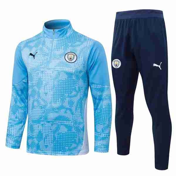 Sudadera De Training Manchester City 2026-2027 Azul 2 Sudadera Entrenamiento Manchester City 2026 2027