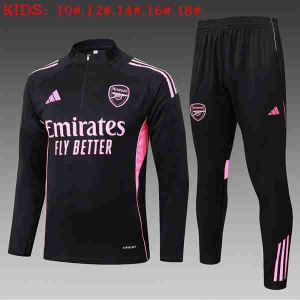 Ninos Sudadera De Training Arsenal 2026-2027 Negro Sudadera Entrenamiento Niños Arsenal 2026 2027 Negro