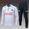 Sudadera Entrenamiento Niños Napoli 2026 2027 Blanco